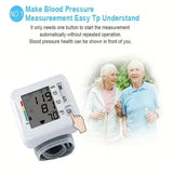 Electronic Wrist Blood Pressure Monitor With Voice Prompt