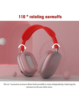 Bluetooth-Compatible Over Ear Stereo Dual Channel Headsets