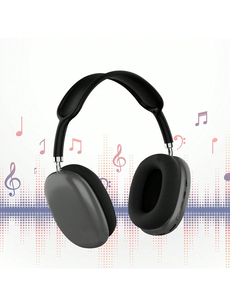 Bluetooth-Compatible Over Ear Stereo Dual Channel Headsets