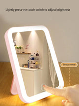 1pc Square Desktop Detachable Makeup Mirror