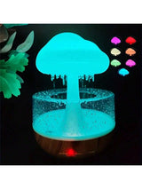 1pc Rain Cloud Aromatherapy Diffuser With Night Light