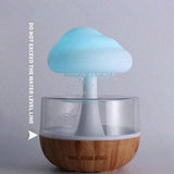 1pc Rain Cloud Aromatherapy Diffuser With Night Light